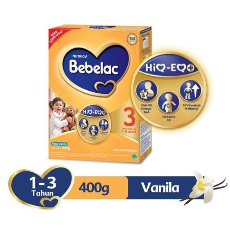 

Bebelac 3 Susu Pertumbuhan Fos & Gos Madu Box 400 gr
