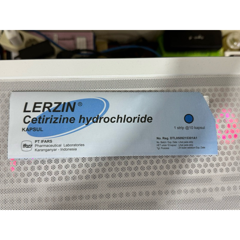 Lerzin Strip 10 Kapsul