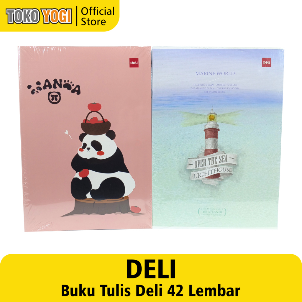 

BUKU TULIS BOXY DELI 42 LEMBAR || 1 PACK (10pcs) || UK. B5