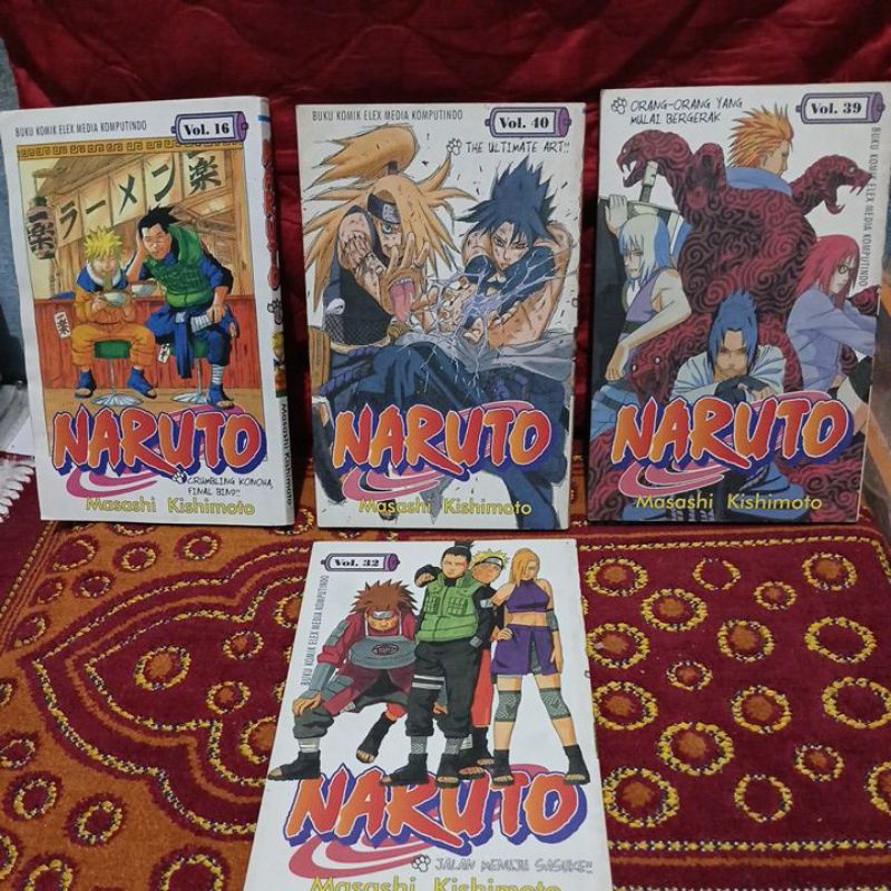 BUKU KOMIK NARUTO