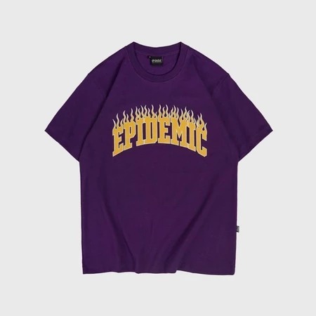 BAJU / KAOS DISTRO EPIDEMIC PURPLE STATE / KAOS PRIA WANITA