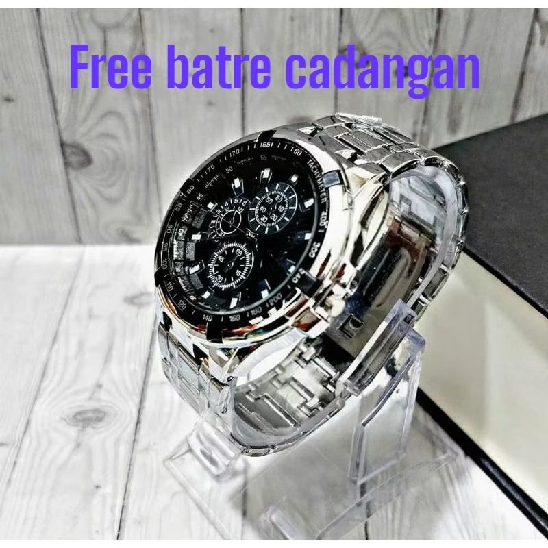 JAM TANGAN SPORT PRIA ELEGAN // JAM TANGAN RANTAI COWOK KEREN POLL