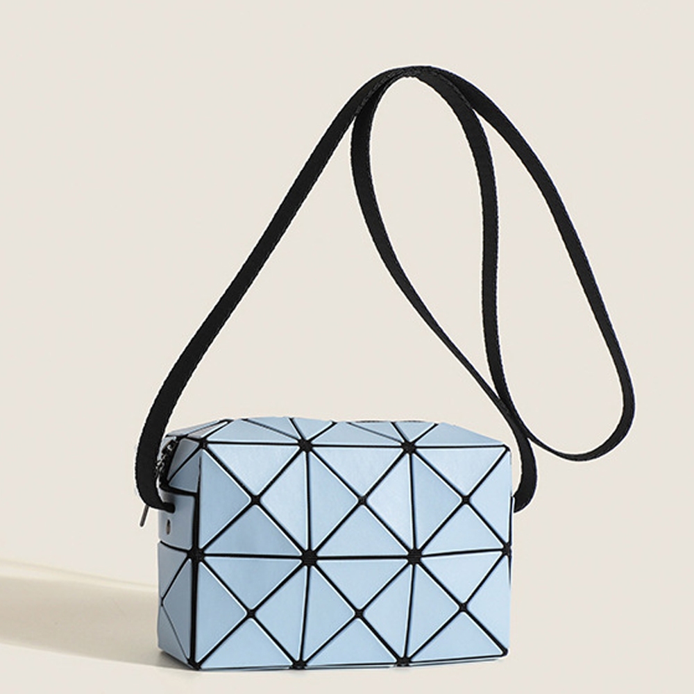 THESOOJI - Miyake Cross Bag - Tas Wanita Korean Style Geometris Blue