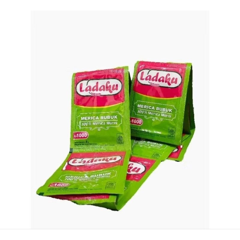 

Ladaku Merica Bubuk 1 renceng renteng 12pcs