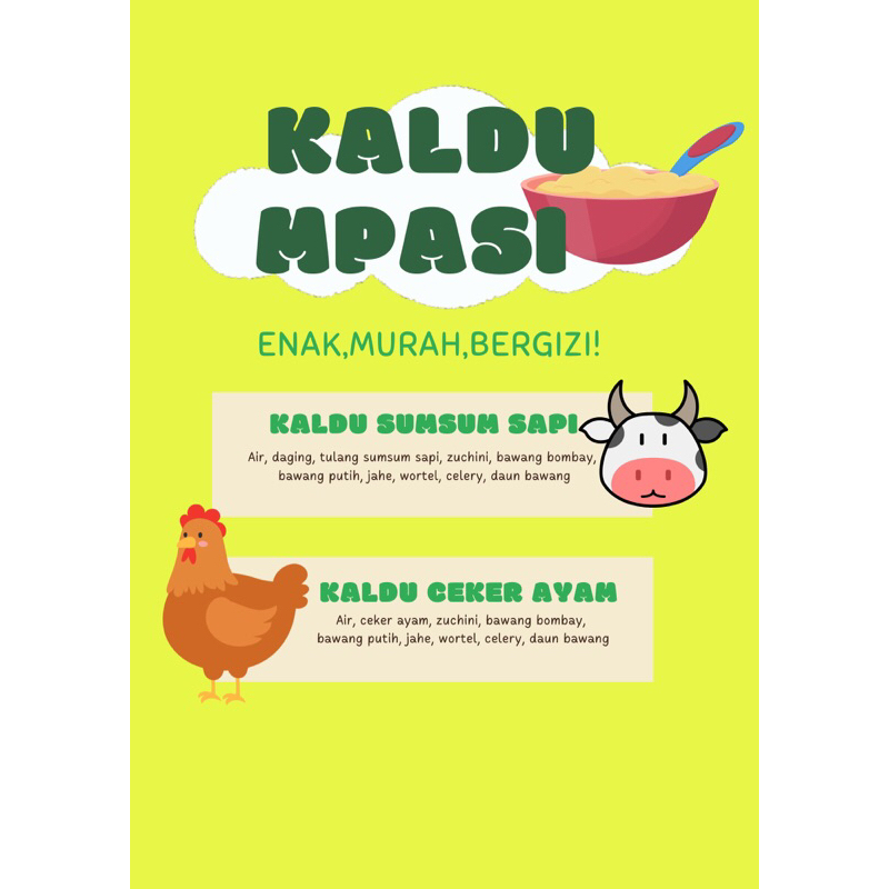 

Kaldu Mpasi ( Bone Broth & Chicken Broth )