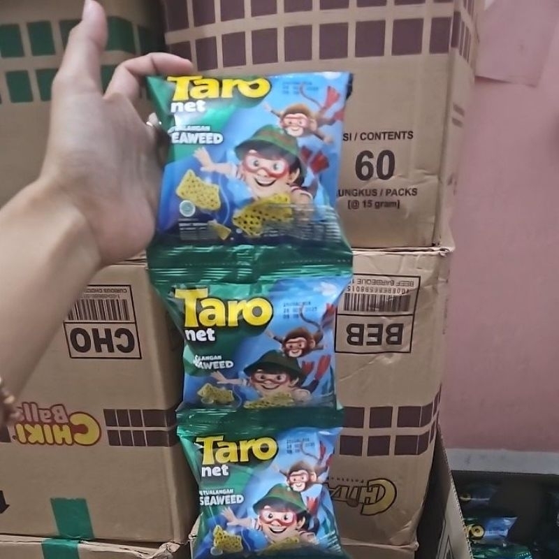 

TARO SNACK SEAWEED RUMPUT LAUT 8 GR X 10 PCS