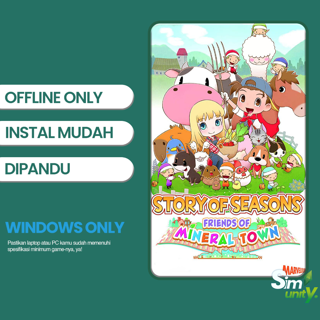 STORY OF SEASONS Friends of Mineral Town - Game PC Simulation