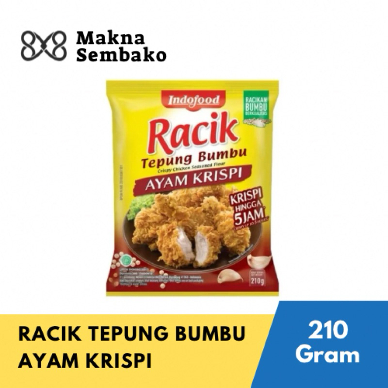 

RACIK TEPUNG BUMBU AYAM KRISPI - 210 Gram