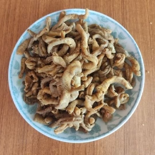 

Keripik Usus Ayam Original Tum Hi Ho 500gr