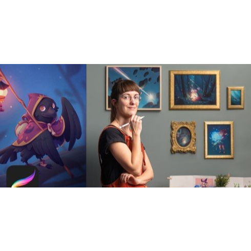 

Domestika – Illustrating Fantastical Animals with Procreate