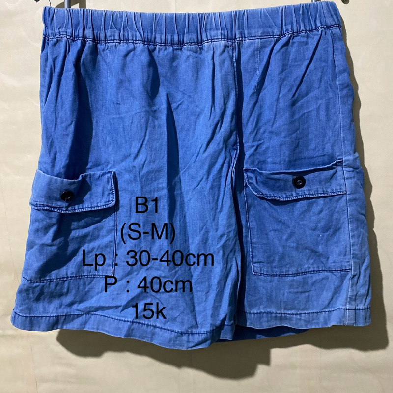 preloved rok celana dalaman span bekas