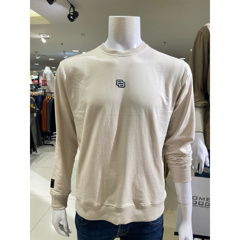 CREWNECK SWEATER PRIA BOMBBOOGIE BAHAN KATUN SUPER TEBAL ORIGINAL BY MATAHARI (S-XL)