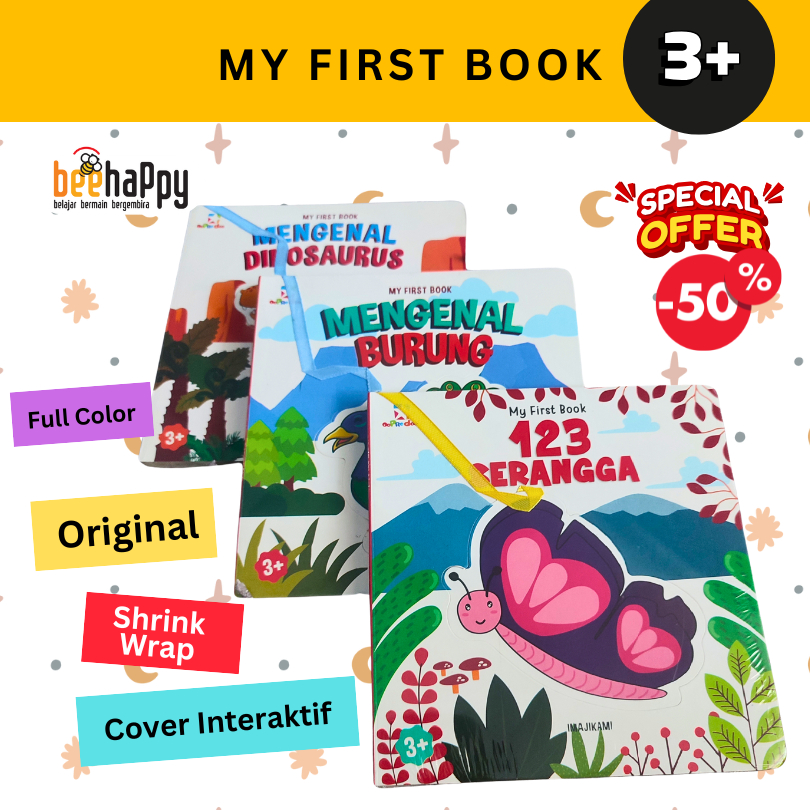 Boardbook My First Book Hewan