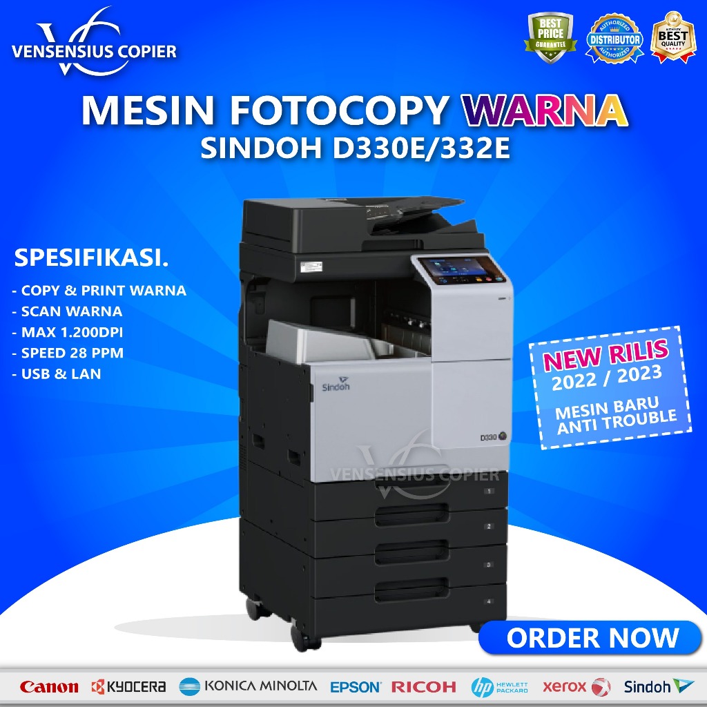MESIN SINDOH D332E A3 COLOR (NEW)