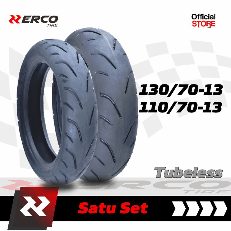 Ban Motor Nmax Depan 110/70-13 dan belakang 130/70-13