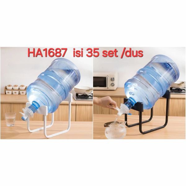 Promo Bulan Ini Rak Galon Manual + Krana Baja: Tempat Galon Estetik