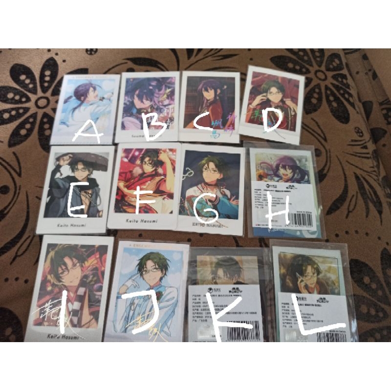 ENSEMBLE STARS PASHA AKATSUKI Keito Hasumi,  Kuro Kiryu & Souma Kanzaki