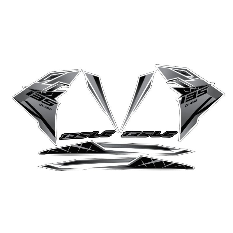 STRIPING TRANSPARAN MX NEW GREY 135LC