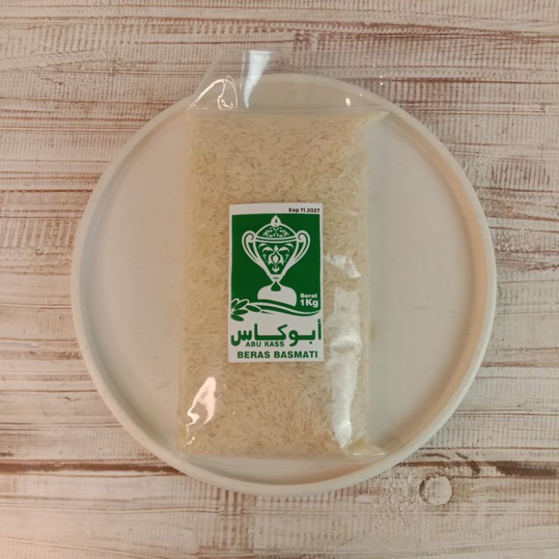 

Beras Basmati Arab Pakistan India Abu Kass Bogor 1kg Basmati Rice Nasi Biryani