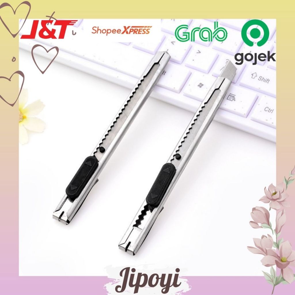 

Cutter Polos Kecil Stainless Pisau Ukir Pemotong Perlengkapan Sekolah ATK Stationery Lucu Aesthetic