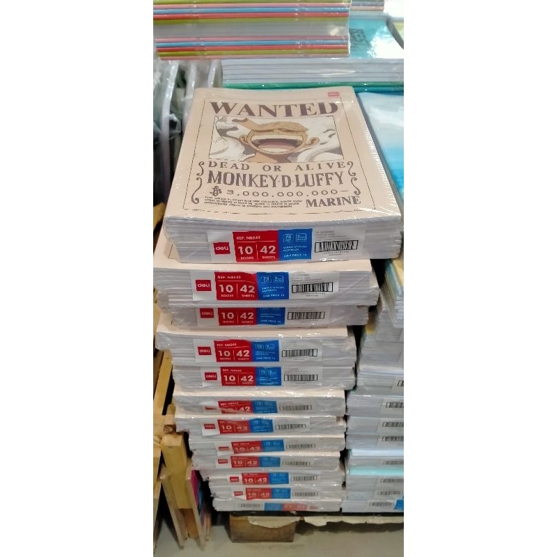 

BUKU TULIS CAMPUS BOXY DELI 42 LEMBAR ISI 10 BUKU