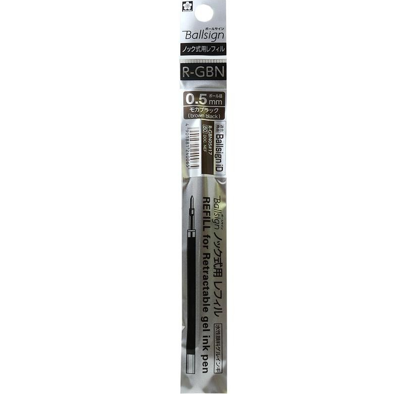 

Gramedia Surabaya - Isi Pulpen / Refill Sakura Ballsign 0.5 BROWN BLACK /RGBN05-17