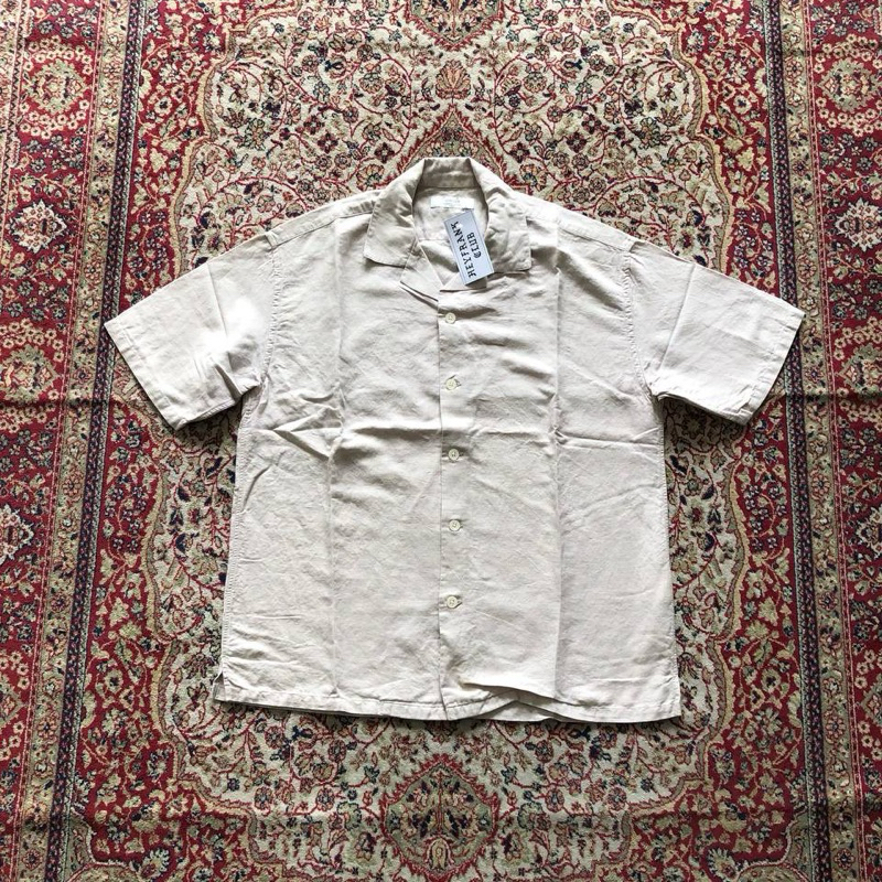 Kemeja Anglais open collar shirt HF354