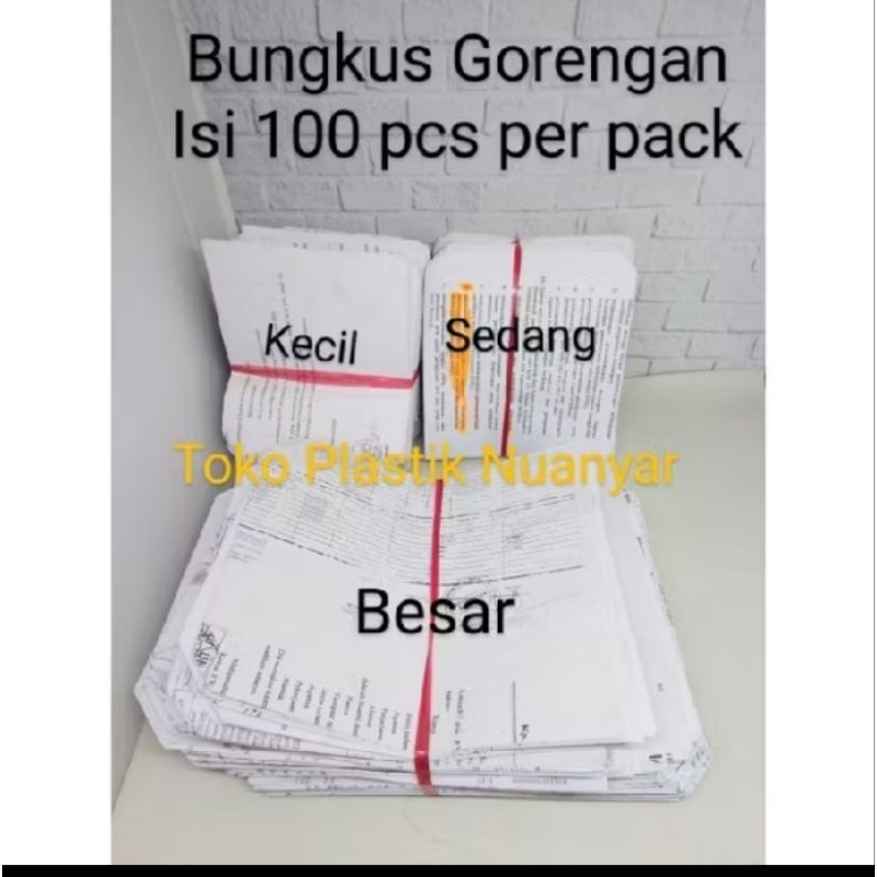 

Bungkus Gorengan Size M 1 pack isi 100pcs