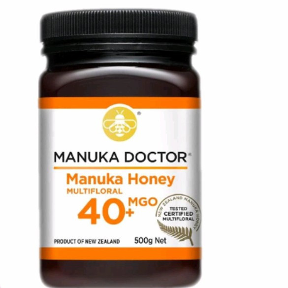 

MANUKA DOCTOR MADU MANUKA MULTIFLORAL 40+ MGO 500 G NEW ZEALAND MANUKA HONEY