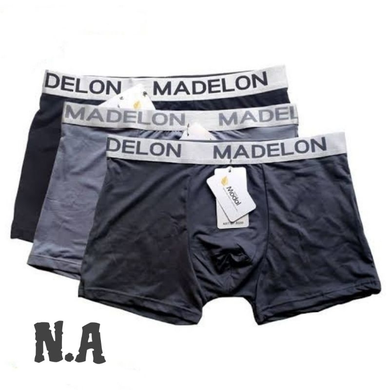 Boxer Madelon 8688 / Boxer Pria Madelon art 8688 / Madelon Silver Perak
