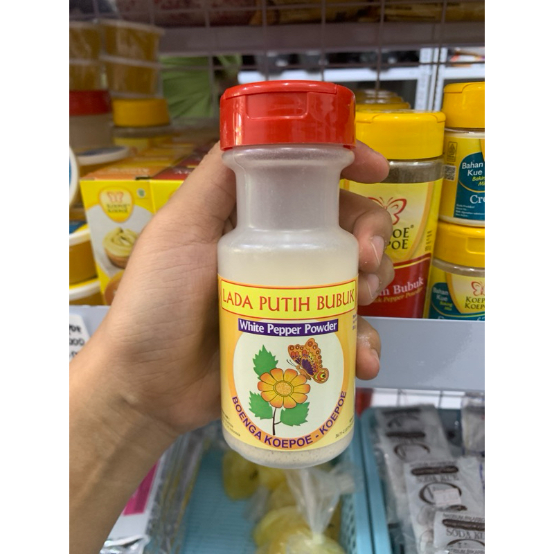 

Lada Putih Bubuk Koepoea Koepoe 85gr