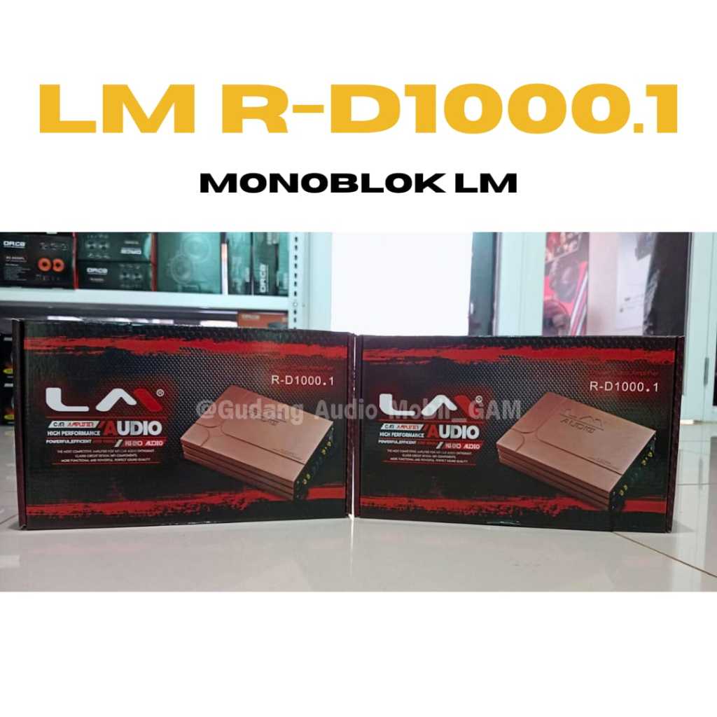 Power Monoblok LM Audio R-D1000.1