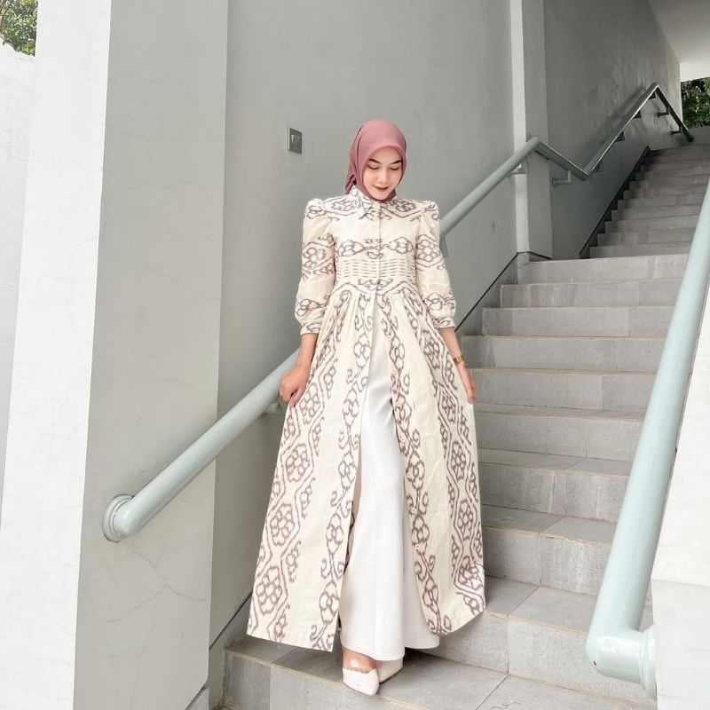 TENUN IKAT - VALINE DRESS TENUN