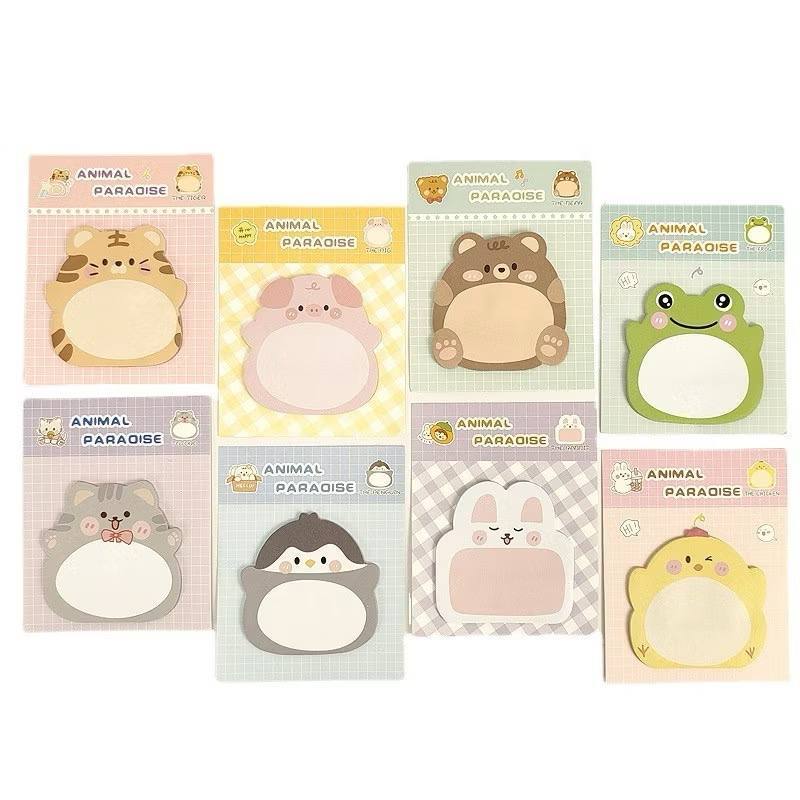 

Sticky Notes Kartun Animal 20 Lembar / Memo Catatan Tempel Kartun / Stiker Pola Hewan Lucu