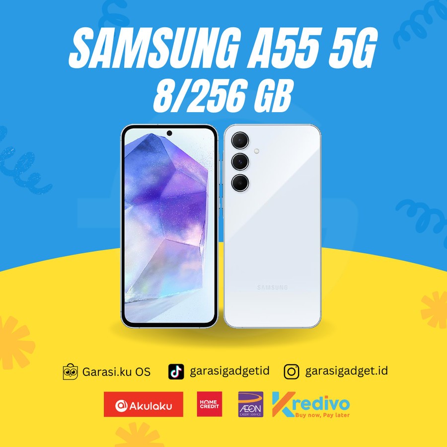 Samsung Galaxy A55 5G 8/256 GB Garansi resmi
