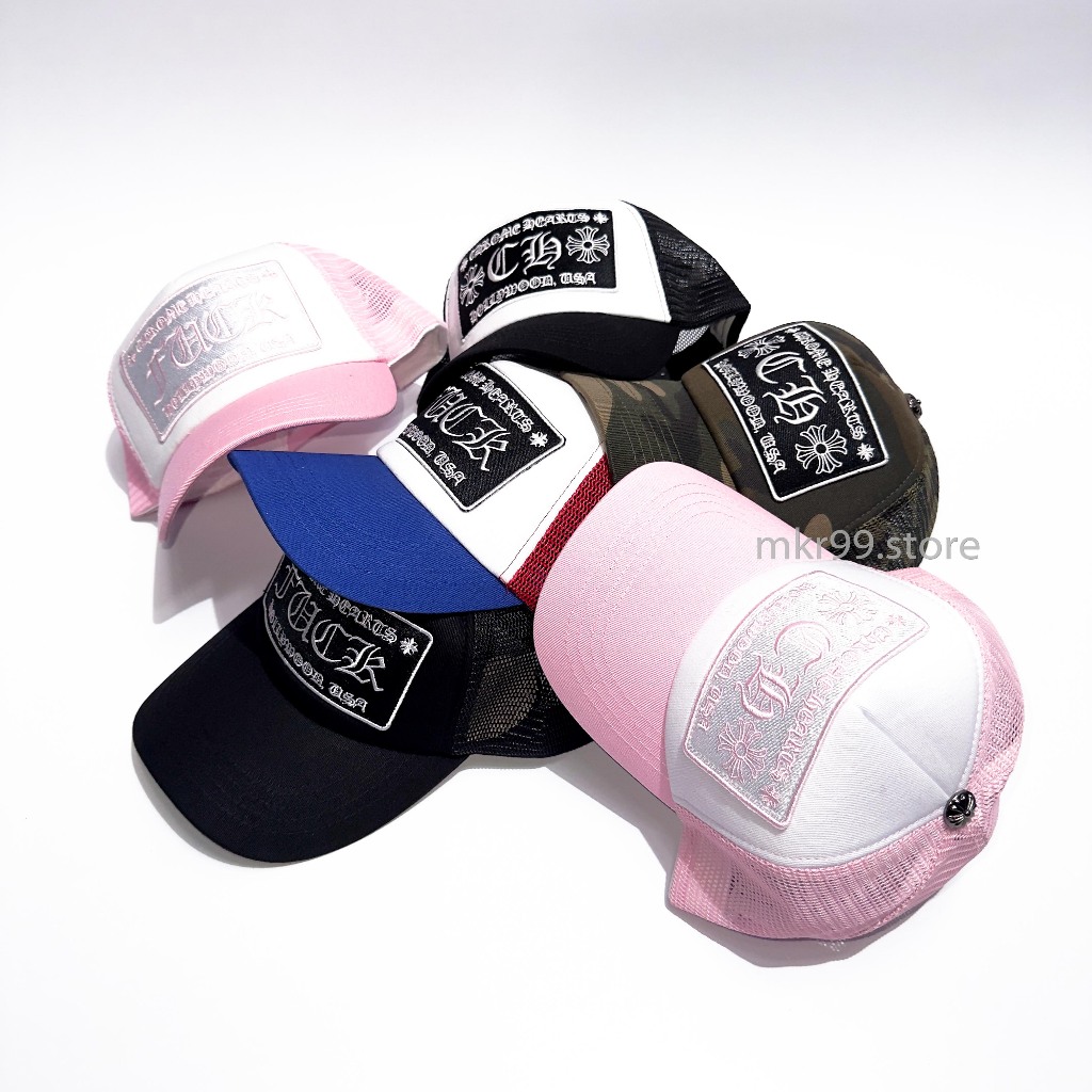 Topi CH snapback jaring lurus dan baseball melengkung cewek dan cowok