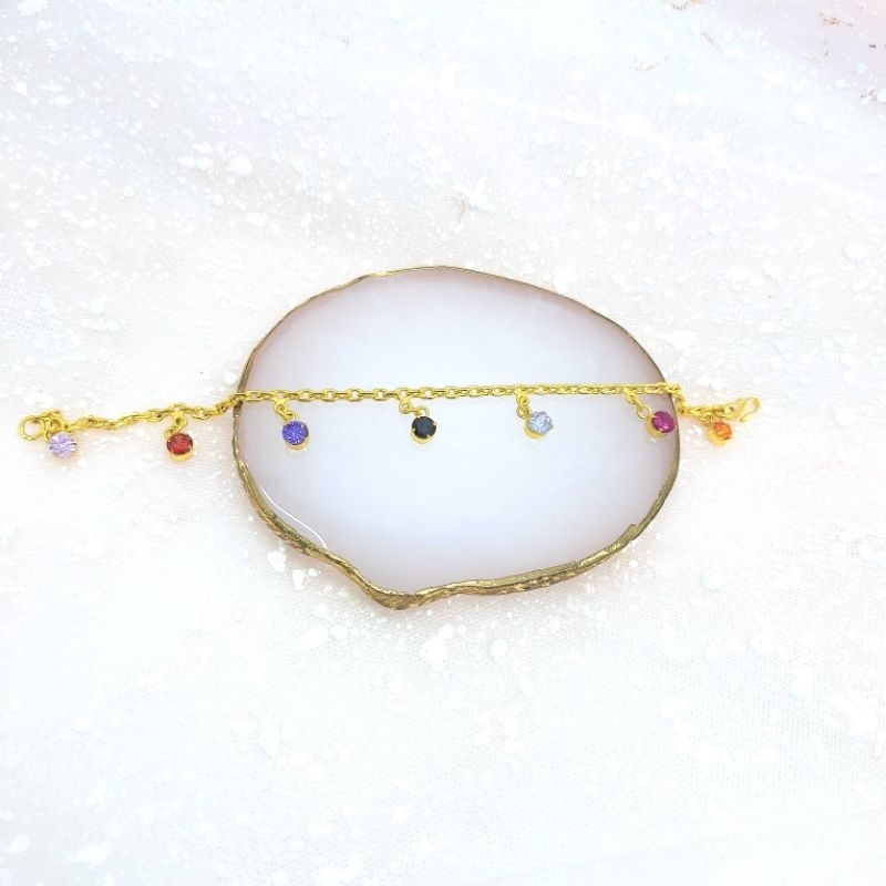 gelang suasa / swasa lapisan emas 24 k. mirip emas asli 23 atau 24 karat. harap tanya ukuran dan sto