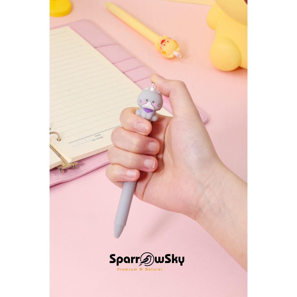 

SPARROW Pensil Abadi / Eternal Pencil / Infinite Pencil / Alat Tulis Karakter Lucu Cantik CUTE MEOWTH PATROL (8070)
