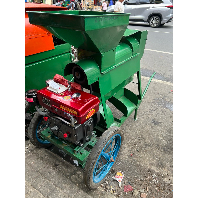 MESIN PERONTOK JAGUNG PEMIPIL JAGUNG KAPASITAS BESAR LENGKAP MESIN DIESEL DONGFENG