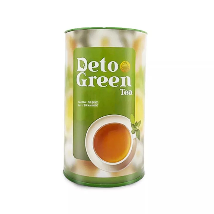 

DETOGREEN Teh Organik Detoks Sistem Pecernaan Untuk Usus Sehat isi lebih banyak 50 Gram