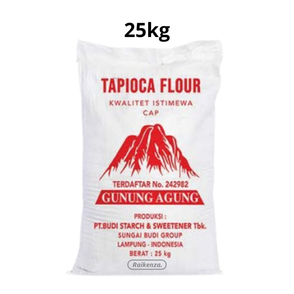 Tepung Sagu Gunung 25kg Tapioka Gunung Agung