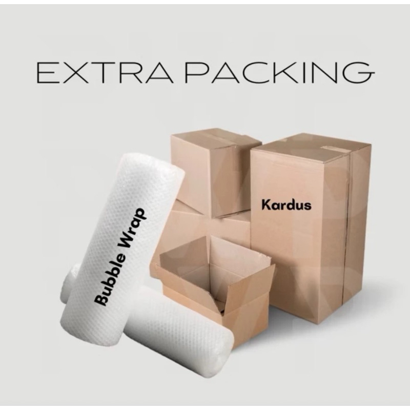 

Dus + Bubble untuk packing tambahan