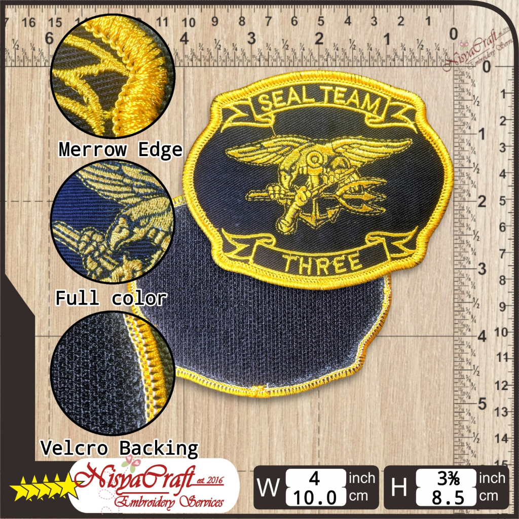 NCEP0102-0021- US NAVY SEAL TEAM 3 DEVGRU | NAVY SEAL TEAM | Patch