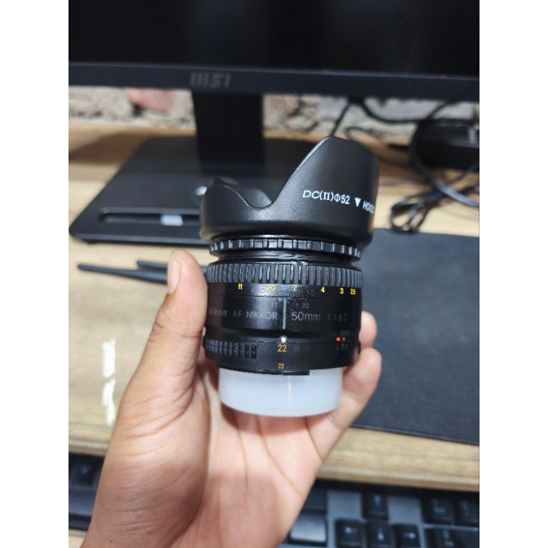 Lensa Nikor Fix 50mm AFD f 1.8
