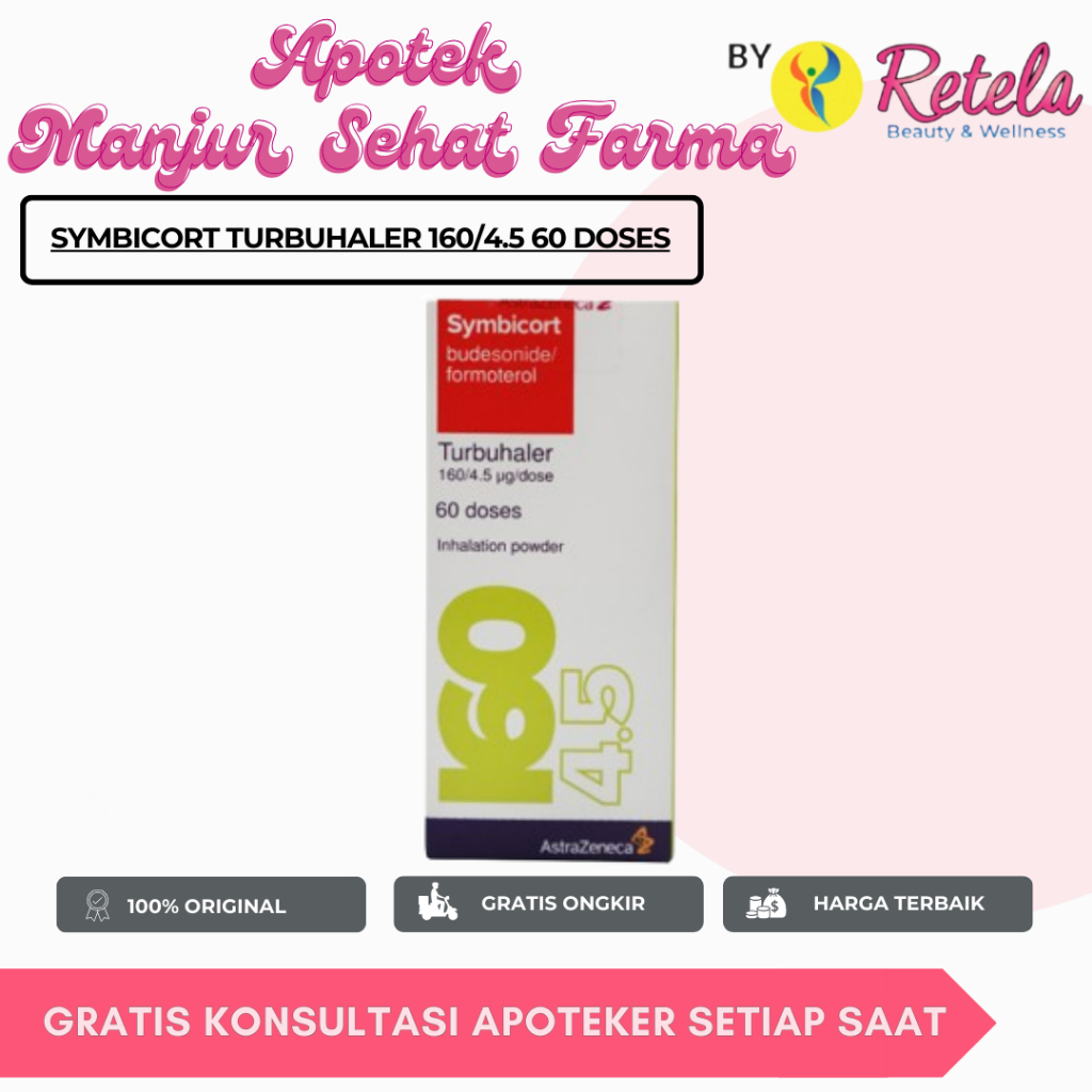 SYMBICORT TURBUHALER 160/4.5 60 DOSES