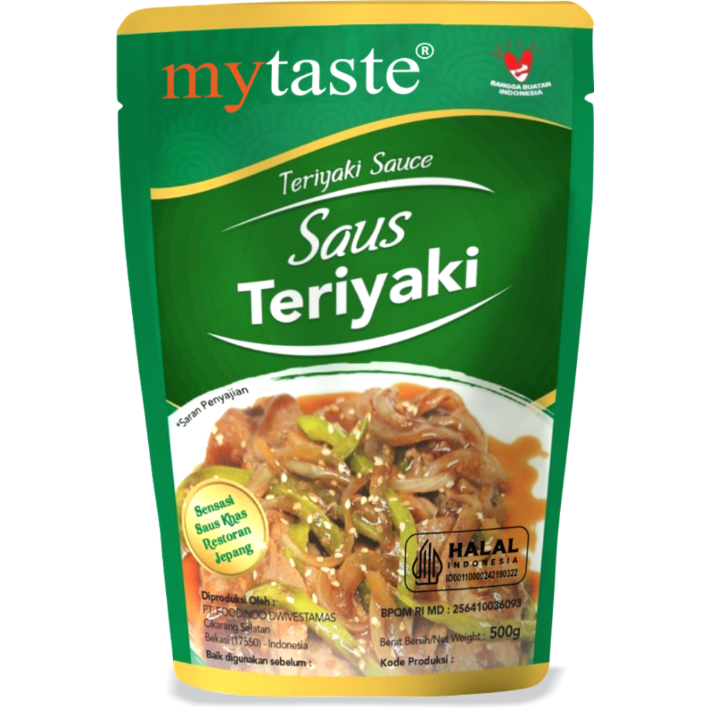 

Saus Teriyaki MyTaste 500gr Pouch