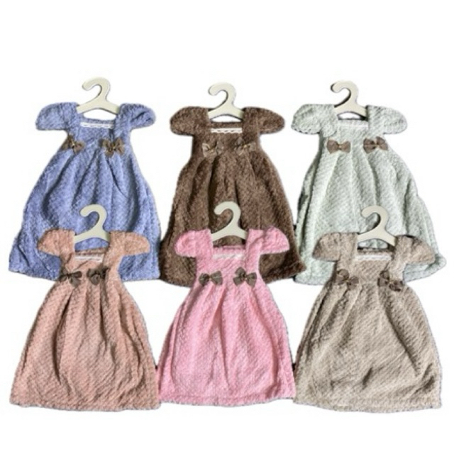 Lap Tangan Gantung Microfiber Model Baju Free Hanger