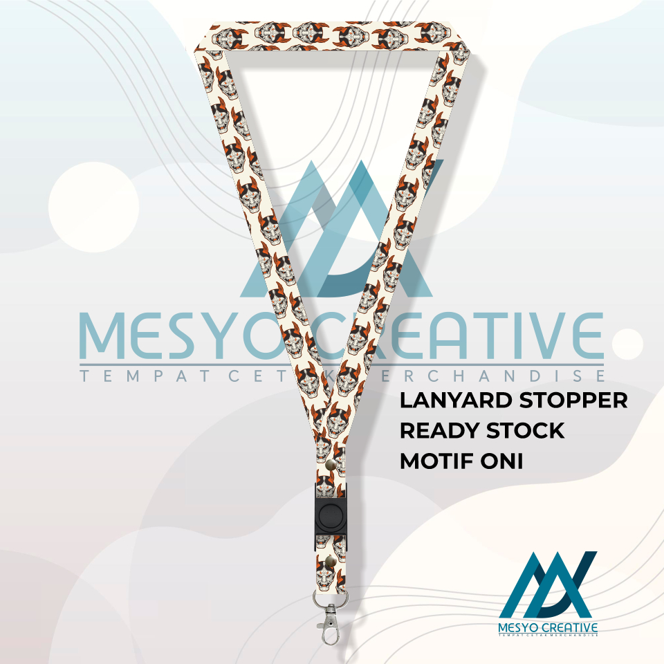 

LANYARD READY STOCK MOTIF ONI