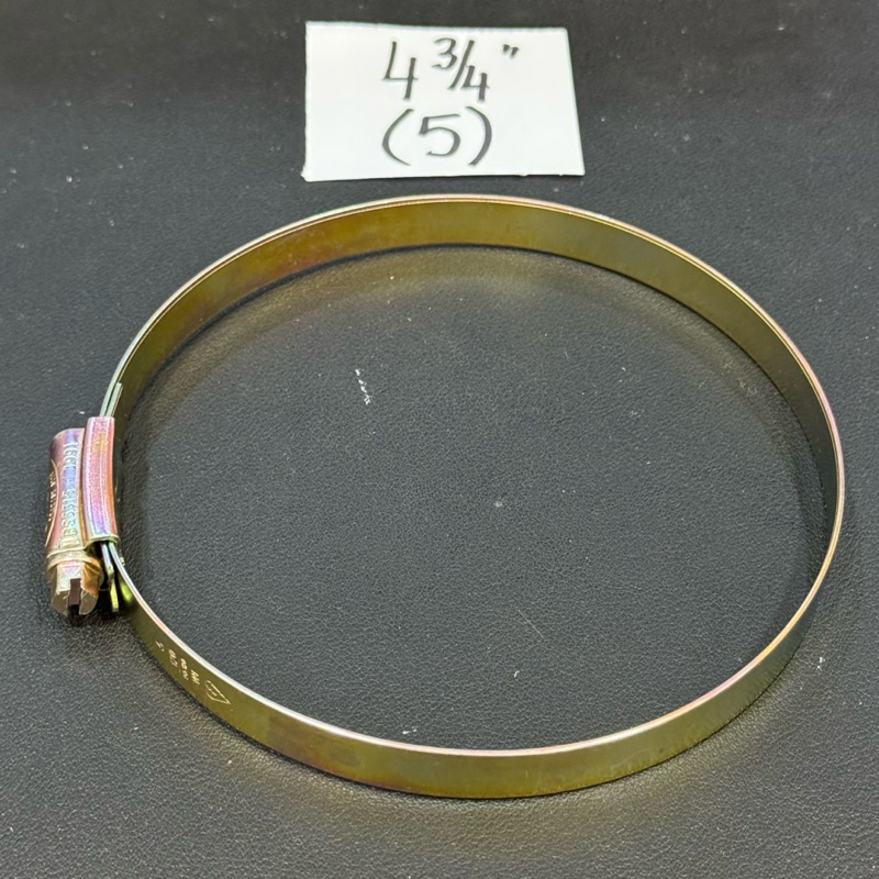 4-3/4inci (5) ORBIT Klem selang orbit thailand tebal bagus murah original asli clamp slang hose clam