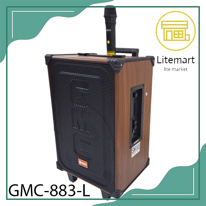 SPEAKER BLUETOOTH PORTABLE 10' (GMC-883-L)